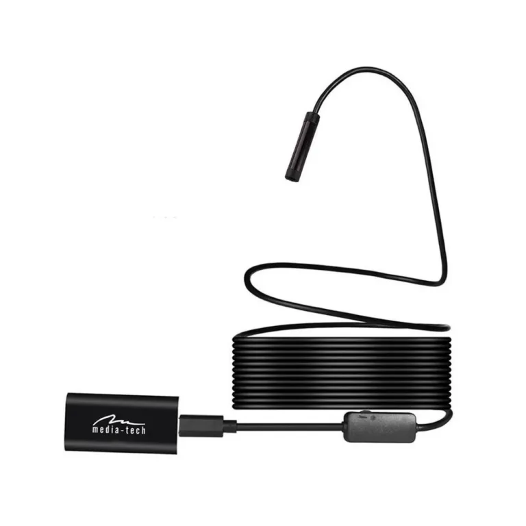 Media-Tech MT4099 5 m WiFi HD endoskoobikaamera IP67 veekindla 8 mm kaameraga, 6 LED-i, 1280x720p, Android/iOS/Windows tugi