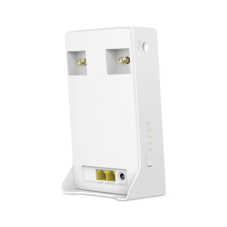 Mercusys MB110-4G 4G LTE ruuter 300 Mbit/s 2.4 GHz valge, 2x LAN, NanoSIM, lauamudel