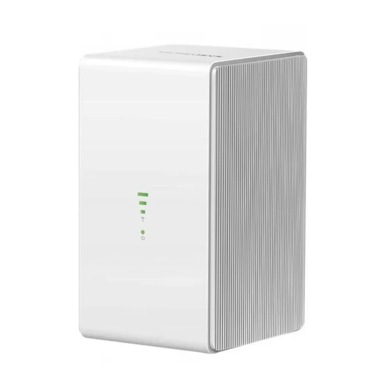 Mercusys MB110-4G 4G LTE ruuter 300 Mbit/s 2.4 GHz valge, 2x LAN, NanoSIM, lauamudel
