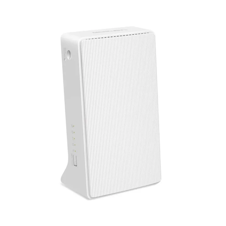 Mercusys MB130-4G valge 4G/LTE kahe sagedusalaga Wi-Fi ruuter (2.4/5 GHz, kuni 867 Mbit/s, Ethernet, Nano SIM, 2x2 sisseehitatud antenni, lauapealne)