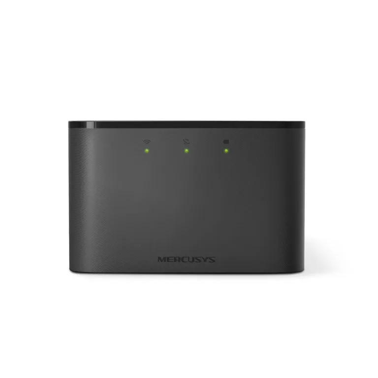 Mercusys MT110 must 4G LTE mobiilne Wi-Fi ruuter, 10 ühendust, 2200 mAh aku, nanoSIM