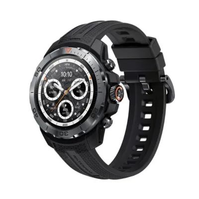 Mibro GS Explorer Obsidian Black 47,8 mm 10 ATM nutikell AMOLED-ekraani, GPS-i ja 20 päeva akuajaga