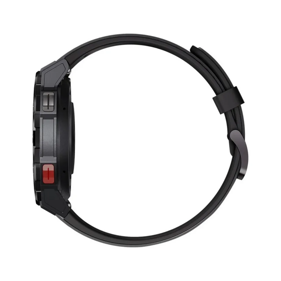 Mibro GS Pro 46,5 mm 5ATM must nutikell, 1.43” AMOLED ekraaniga, 30 päeva aku, GPS, 105 spordirežiimi, 2 rihma – 2