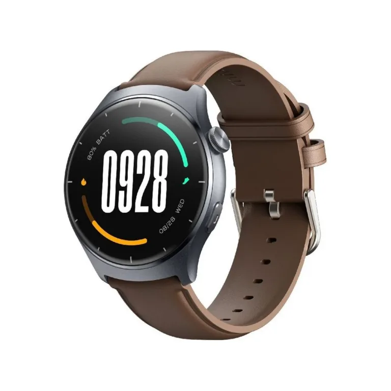 Mibro Lite 3 44,8 mm tumehall nutikell AMOLED-ekraaniga, 2 vahetatava rihmaga, üle 100 spordirežiimi, 12 päeva aku, veekindel 2 ATM, optiline pulsimonitor, Android/iOS