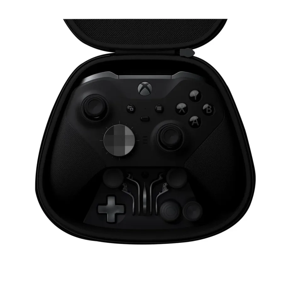Microsoft Elite Wireless Controller Series 2 must juhtmevaba ja juhtmega mängupult, Bluetooth/USB-C, 40 h tööaega, Xbox One/PC jaoks – 5