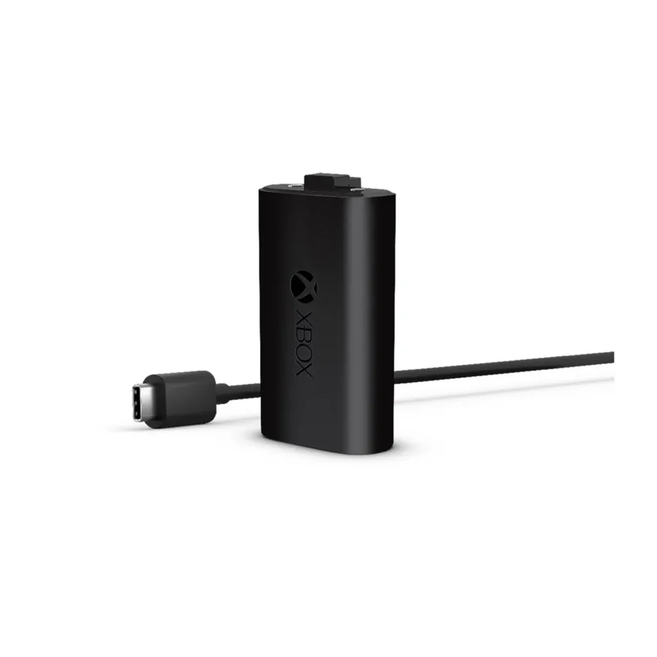 Microsoft SXW-00002 Play & Charge Kit must, USB-C kaabel, laetav aku Xbox One juhtmevabale kontrollerile – 2