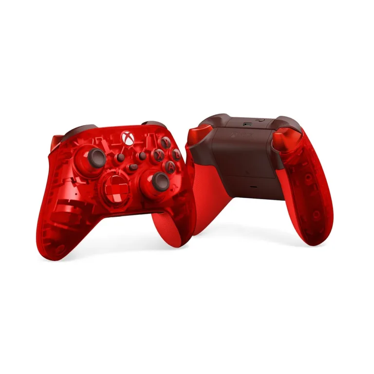 Microsoft Xbox Wireless Controller Pulse Cipher Special Edition punane Bluetooth gamepad, 40h aku, Xbox Series X/S, PC, iOS, Android jaoks