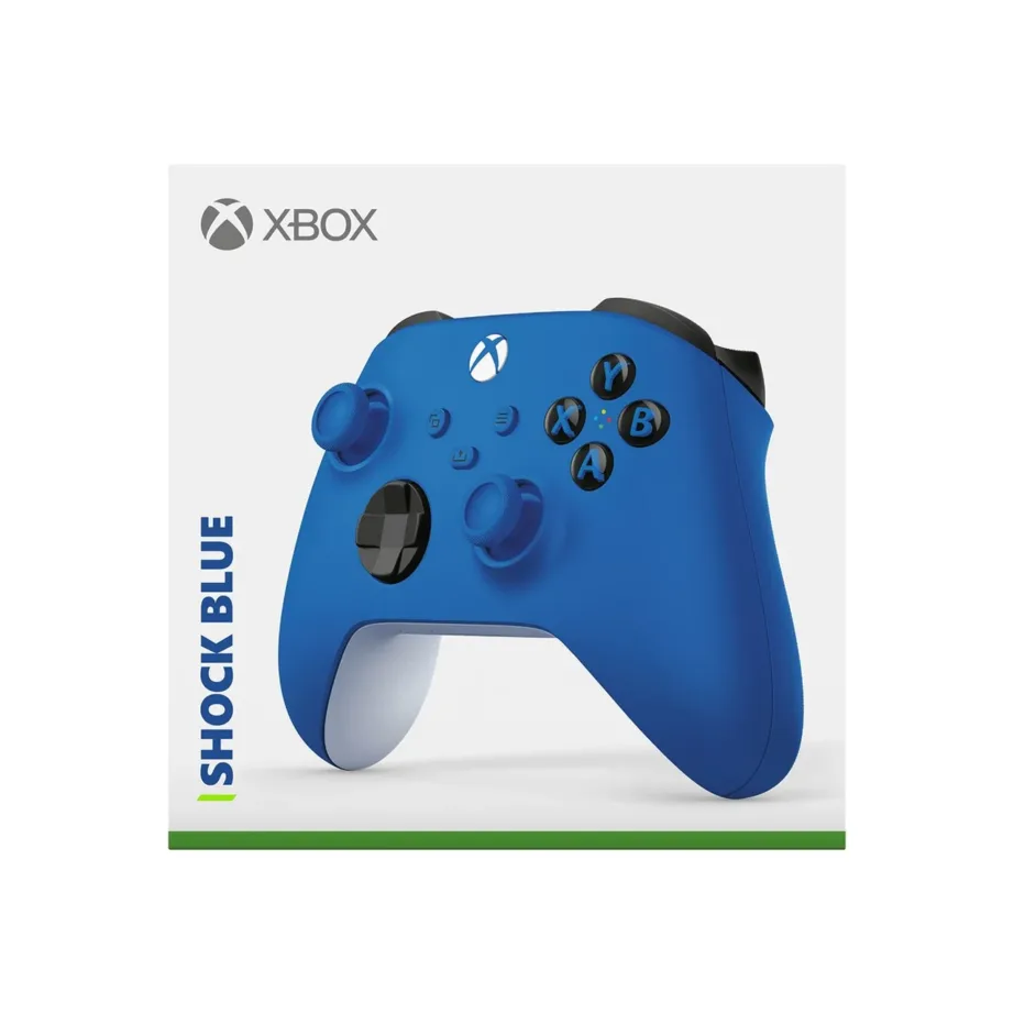 Microsoft Xbox Wireless Controller Shock Blue Bluetooth/USB mängupult, 177,8×152,4×58 mm, patarei- ja USB-toitega, kuni 40 h aku, Xbox Series X/S, One, PC, Android, iOS ühilduvus – 2