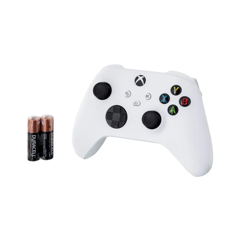 Microsoft Xbox Wireless Controller White Bluetooth/USB mängupult (Xbox Series X/S, Xbox One, PC, iOS, Android), 2xAA, 40 h, valge