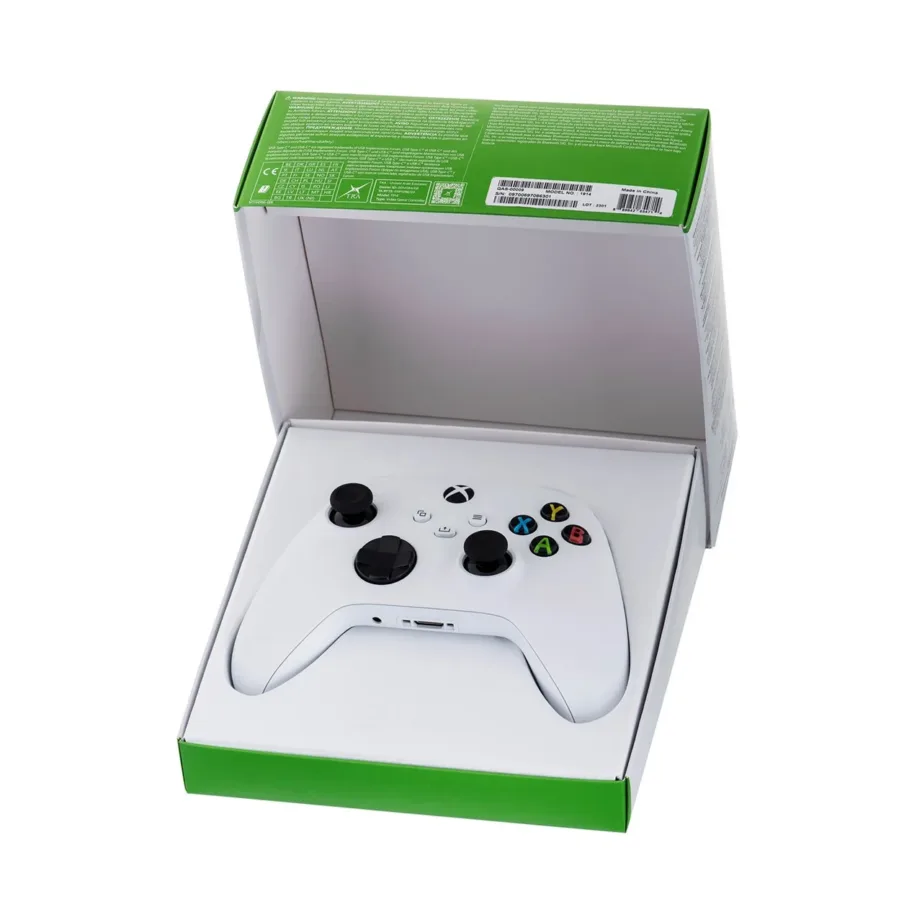 Microsoft Xbox Wireless Controller White Bluetooth/USB mängupult (Xbox Series X/S, Xbox One, PC, iOS, Android), 2xAA, 40 h, valge – 7