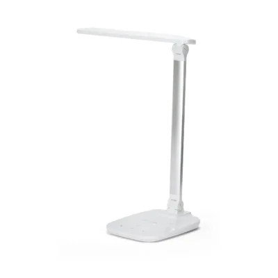 Montis MT042 5,7 W valge LED laualamp, painduv ja pööratav vars, hämardatav, puutetundlik juhtimine, 41–65 cm, ABS/alumiinium, kontorisse ja koju