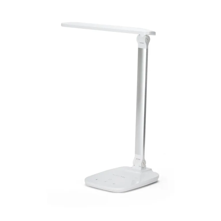 Montis MT042 5,7 W valge LED laualamp, painduv ja pööratav vars, hämardatav, puutetundlik juhtimine, 41–65 cm, ABS/alumiinium, kontorisse ja koju