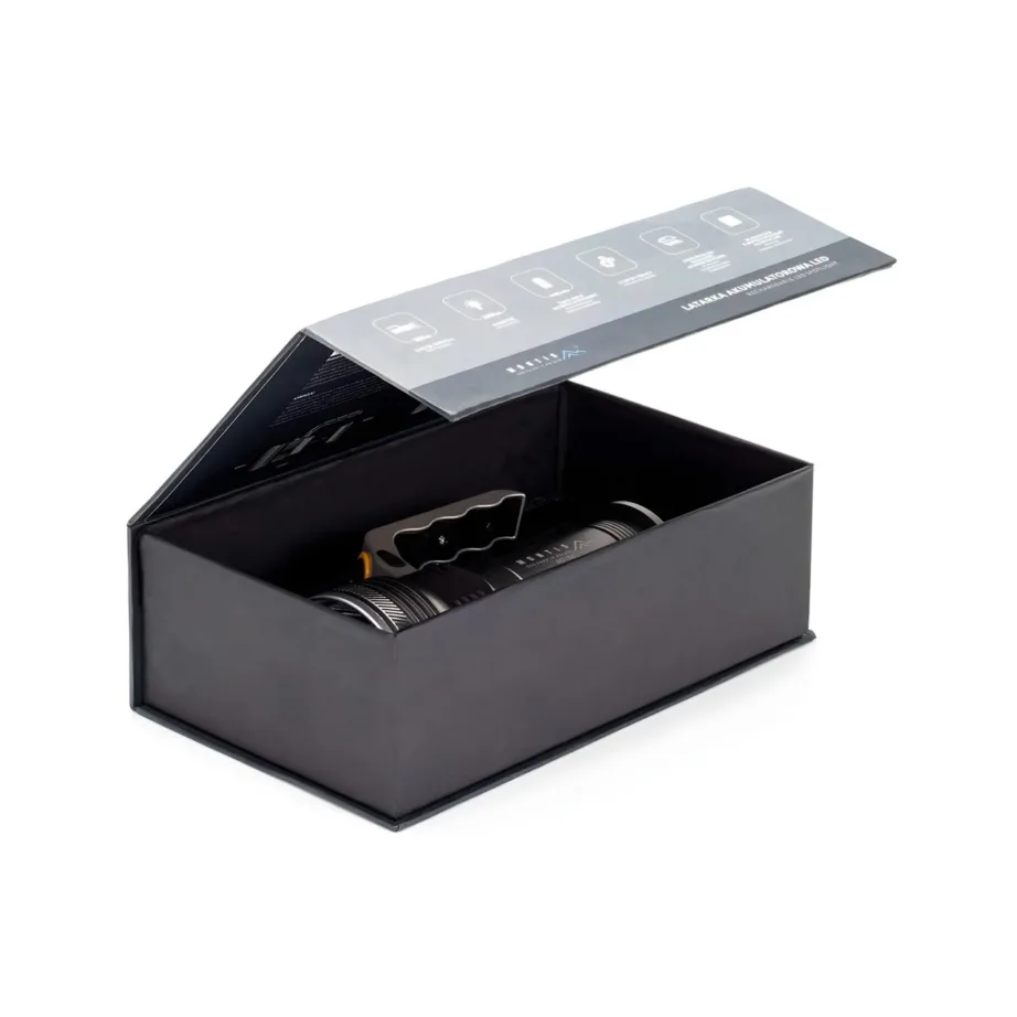 Montis MT154 5W LED alumiiniumist käsitaskulamp, 2×18650 laetav aku, 4000mAh, 150x65x95 mm, Type-C, hall – 4