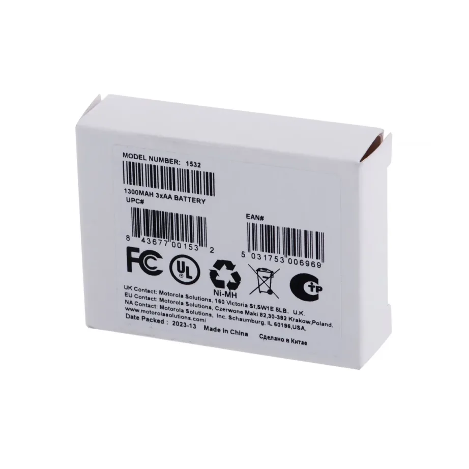 Motorola AKUMOTO13 1300 mAh 3,6 V NiMH aku must T62/T82/T92 H2O raadiosaatjatele – 3