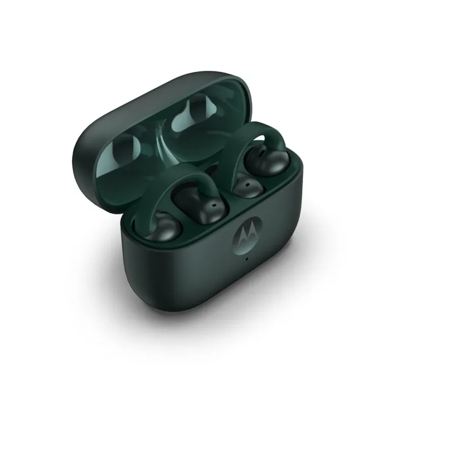 Motorola Moto Buds Loop PG38C07165 Trekking Green juhtmevabad binauraalsed ear-hook mürasummutusega kõrvaklapid Bluetooth 5.0, 8+37 h aku, Dolby Atmos, veekindel - 11