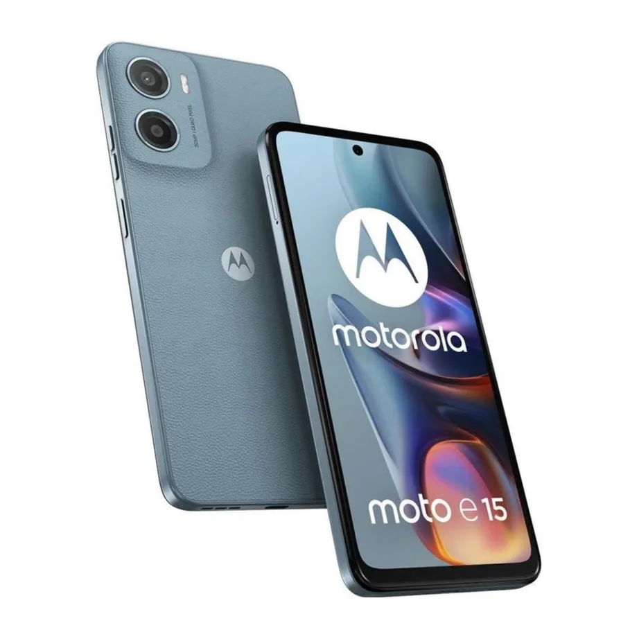 Motorola Moto e15 PB6S0005PL 6,67″ 2 GB/64 GB sinine Dual SIM 4G nutitelefon Android 14 Go, 5200 mAh, 32+8 MP kaamerad – 2