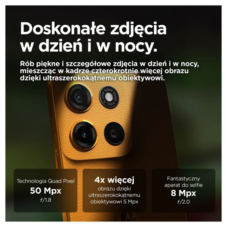 Motorola moto g15 PB6E0015PL 6,72″ 8GB/128GB oranž Dual SIM 4G nutitelefon, MediaTek Helio G81, Android 15, 5200mAh, IP54 – 4