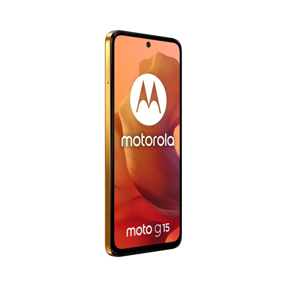Motorola moto g15 PB6E0015PL 6,72″ 8GB/128GB oranž Dual SIM 4G nutitelefon, MediaTek Helio G81, Android 15, 5200mAh, IP54 – 10