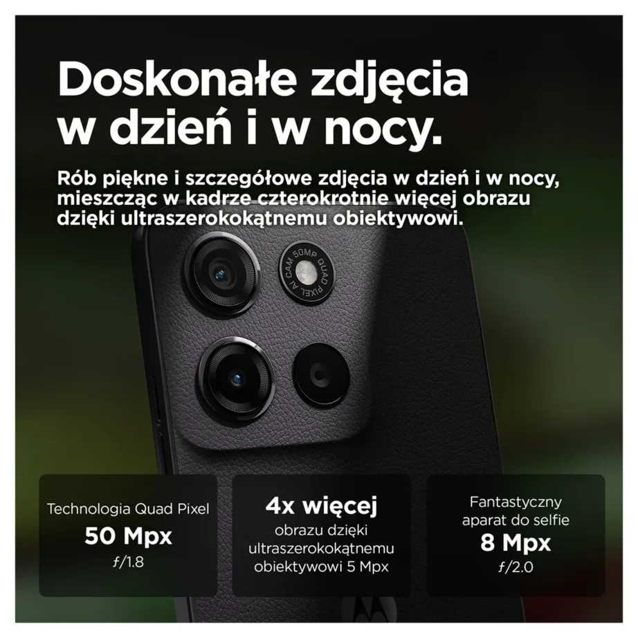 Motorola moto g15 PB6E0017PL 6,72″ 8GB/128GB hall Dual SIM nutitelefon (Android 15, 4G, 5200 mAh, MediaTek Helio G81, IP54, kunstnahast korpus) – 4