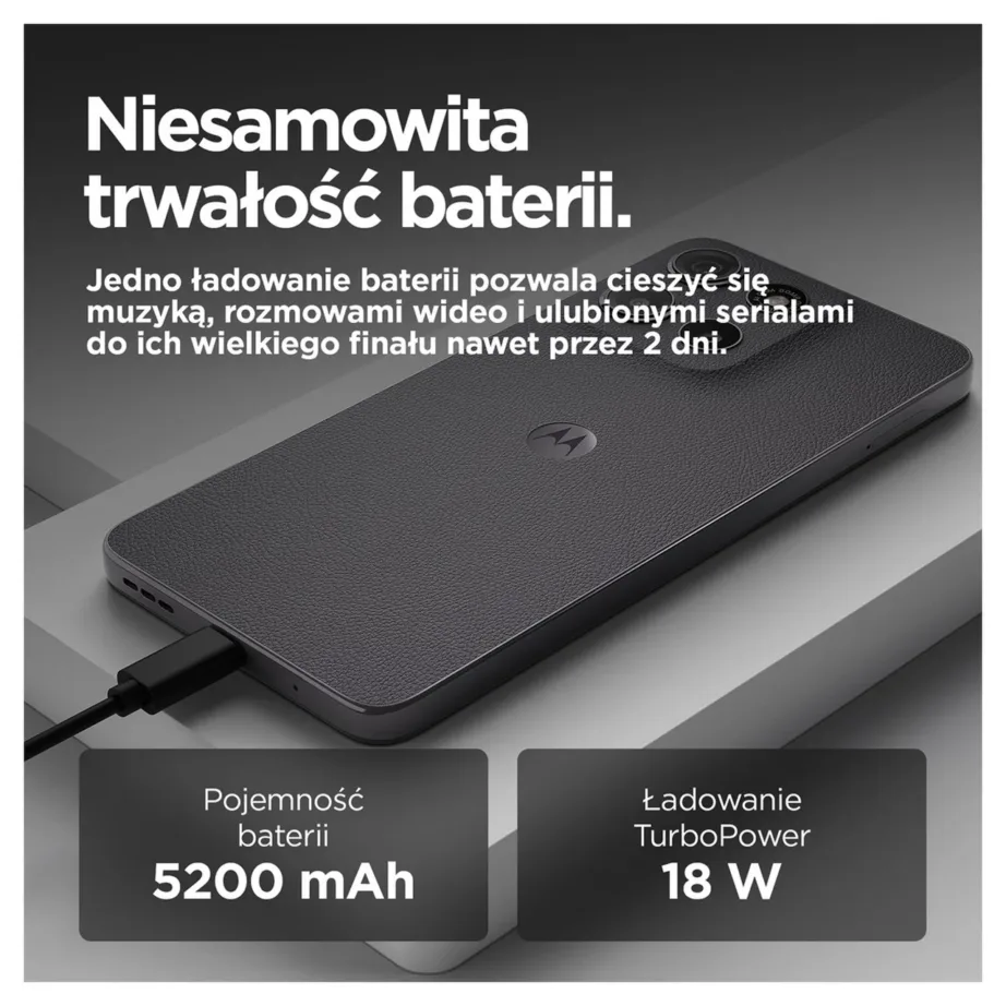 Motorola moto g15 PB6E0017PL 6,72″ 8GB/128GB hall Dual SIM nutitelefon (Android 15, 4G, 5200 mAh, MediaTek Helio G81, IP54, kunstnahast korpus) – 5