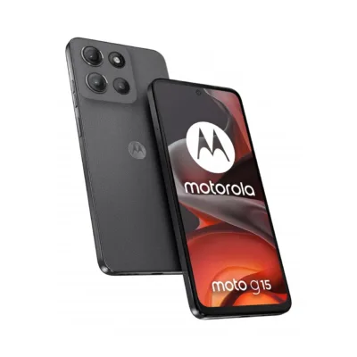 Motorola moto g15 PB6E0017PL 6,72" 8GB/128GB hall Dual SIM nutitelefon (Android 15, 4G, 5200 mAh, MediaTek Helio G81, IP54, kunstnahast korpus)