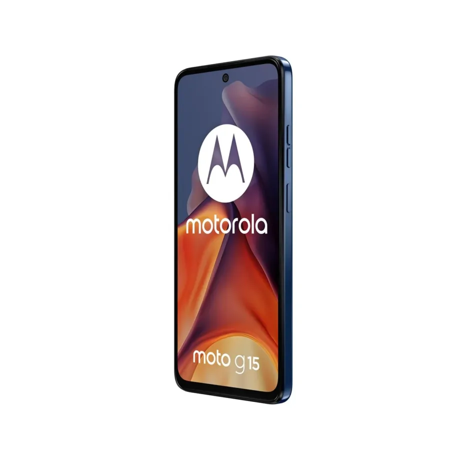 Motorola moto g15 PB6E0062PL 6,72″ 8GB/128GB tumesinine Dual SIM Android 15 nutitelefon, MediaTek Helio G81, 5200 mAh aku, IP54, kunstnahast korpus – 2