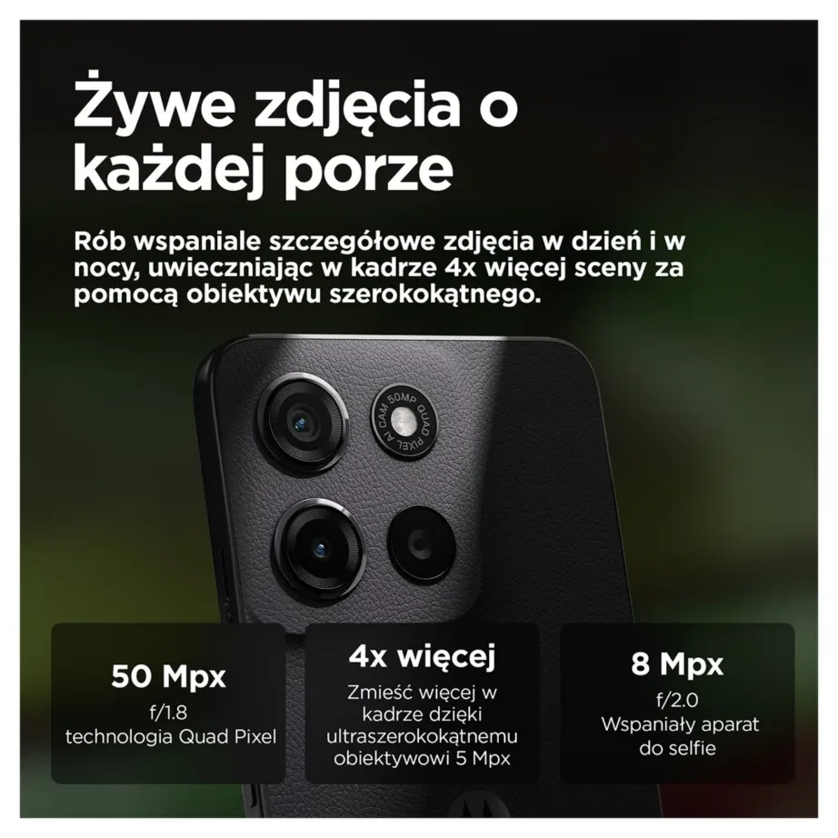 Motorola Moto G15 Power PB6G0001PL 6.72″ Dual SIM 8GB/256GB hall tehisnahast 4G nutitelefon, 6000 mAh aku, Android 15, IP54 – 4