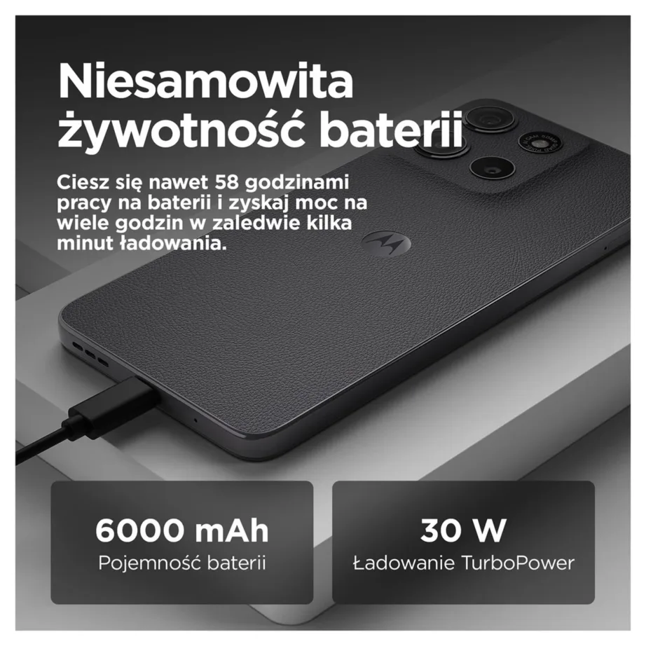 Motorola Moto G15 Power PB6G0001PL 6.72″ Dual SIM 8GB/256GB hall tehisnahast 4G nutitelefon, 6000 mAh aku, Android 15, IP54 – 5