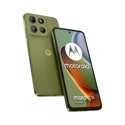 Motorola moto g15 Power PB6G0002PL 6,72" 8GB/256GB roheline 6000 mAh IP54 Dual SIM nutitelefon Android 15, Helio G81, kunstnahk
