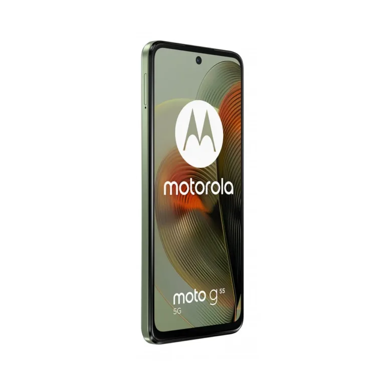 Motorola Moto G55 5G 6,49″ 8GB/256GB roheline Dual SIM nutitelefon, Android 14, 5000 mAh aku, IP54, kunstnahast korpus