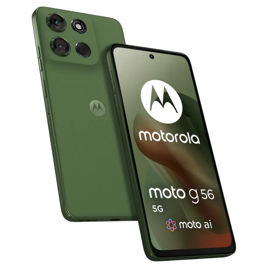 Motorola Moto G56 5G PB7Y0033PL 8GB/256GB roheline 6,72″ 120Hz Android 15 nutitelefon, Dual SIM – 6