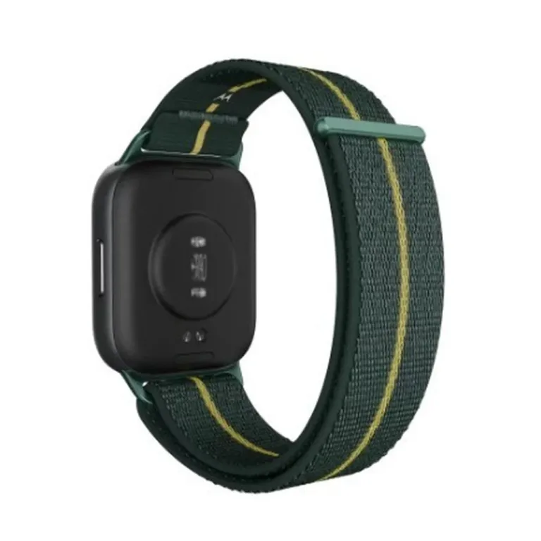 Motorola Moto Watch Fit PG38C07182 44,5x37,9 mm must/roheline OLED puuteekraaniga IP68 nutikell, 1,9