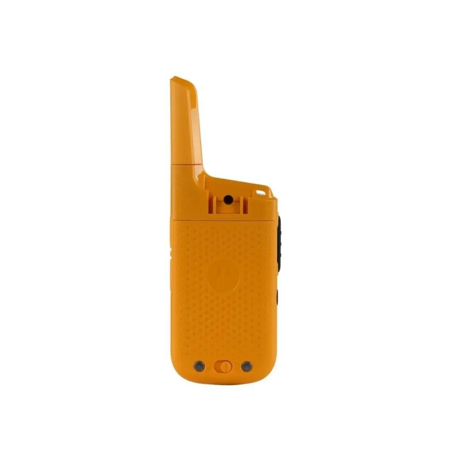 Motorola MOTO72Y 2 tk 16-kanaliline IP54 PMR446 raadiosaatjakomplekt, kollane, 8 km ulatus, 24 h liitiumakuga - 9