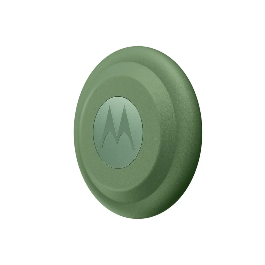 Motorola PG38C06071 roheline universaalne IP67 veekindel Bluetooth 5.4 GPS-jälgija Androidile, 32x32x8 mm, CR2032 patareiga – 4