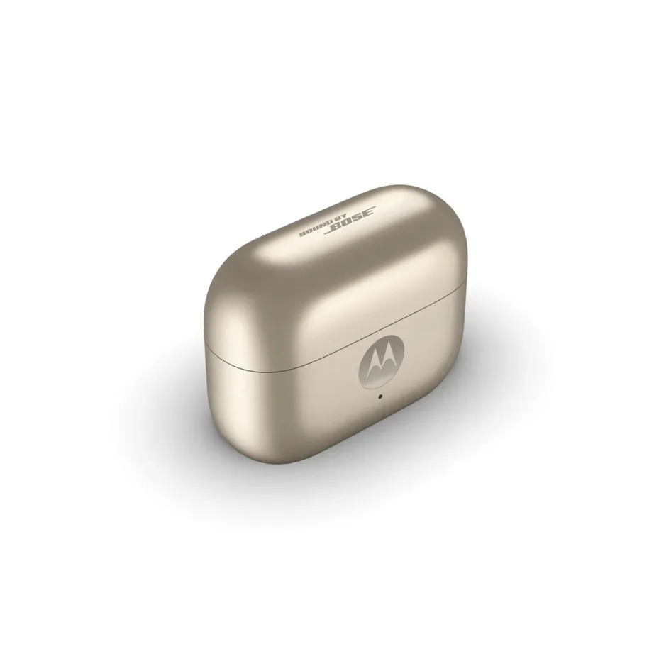Motorola PG38C07172 moto buds loop Bluetooth 5.0 pritsmekindlad 8+37 h Ear-clip juhtmevabad kõrvaklapid Dolby Atmos mürasummutusega, French Oak beež – 11