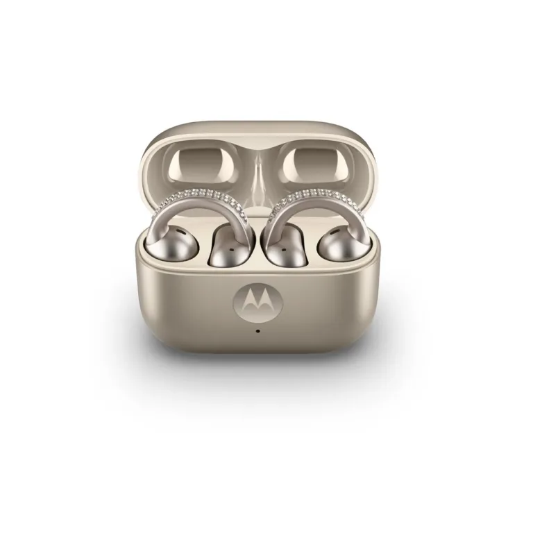 Motorola PG38C07172 moto buds loop Bluetooth 5.0 pritsmekindlad 8+37 h Ear-clip juhtmevabad kõrvaklapid Dolby Atmos mürasummutusega, French Oak beež