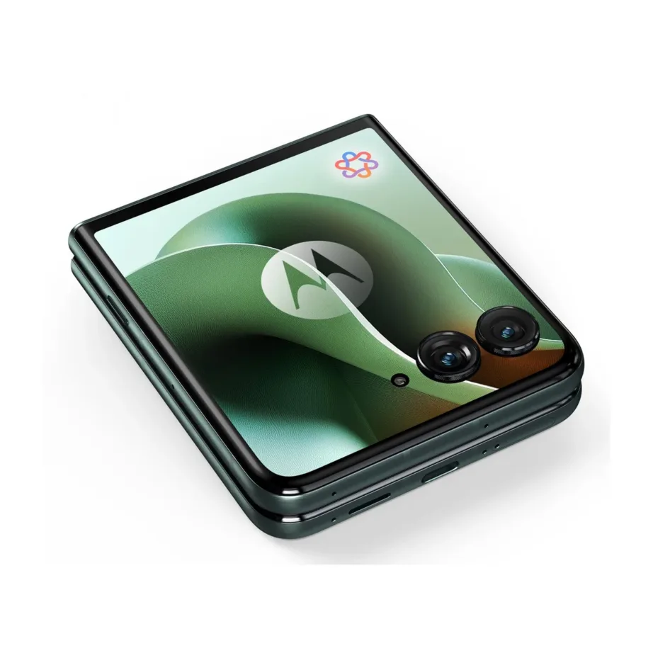 Motorola razr 60 Ultra PB8R0006PL 16GB/512GB 6,96″ volditav 5G nutitelefon, Android 15, 4700 mAh aku, rohelise Alcantara korpusega, IP48 - 20
