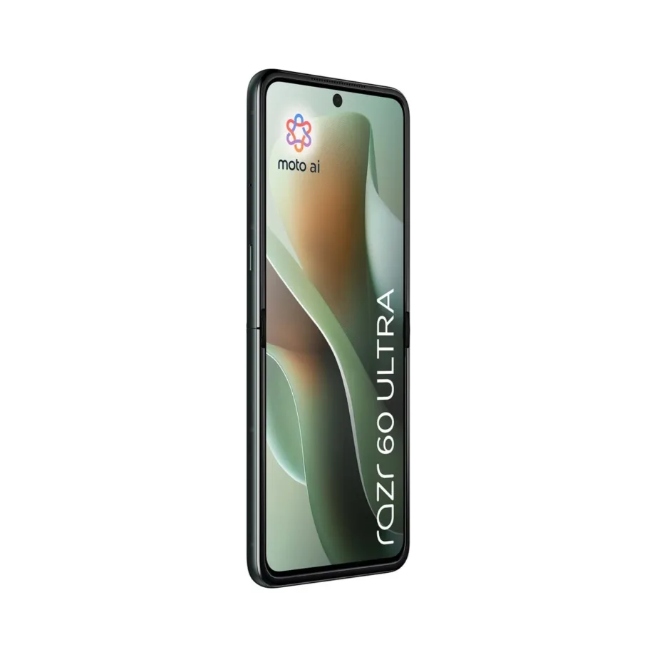 Motorola razr 60 Ultra PB8R0006PL 16GB/512GB 6,96″ volditav 5G nutitelefon, Android 15, 4700 mAh aku, rohelise Alcantara korpusega, IP48 - 32