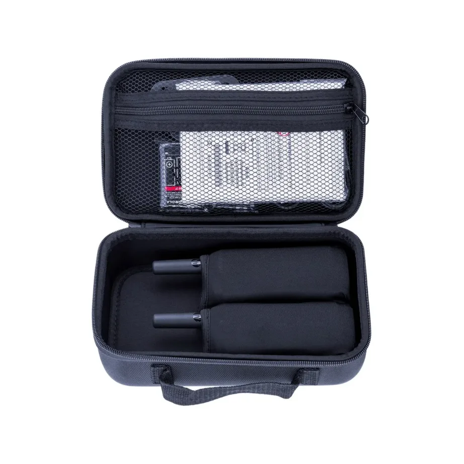 Motorola T92 H2O MOTO92H 16-kanaliline veekindel raadiosaatjate komplekt (2 tk, IP67, 10 km ulatus, must/kollane, NiMH akud, vööklambrid, reisikott) – 19