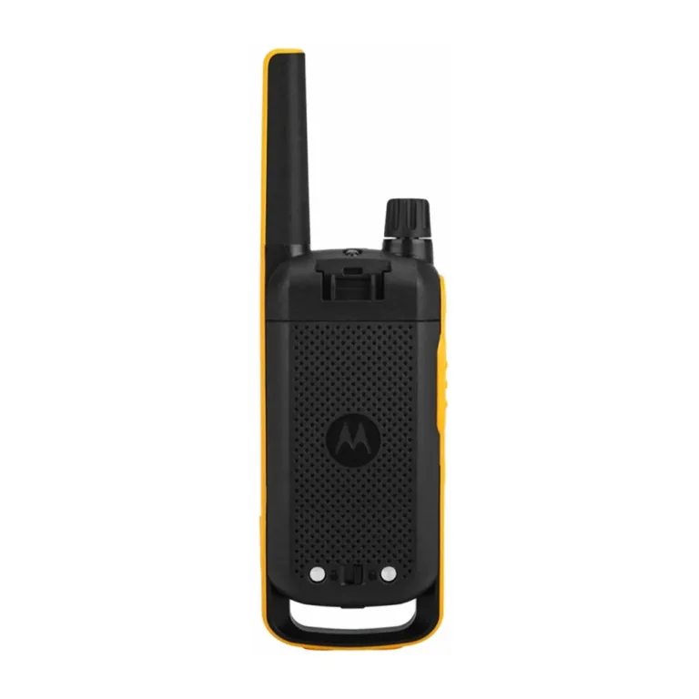 Motorola Talkabout T82 Extreme MOTO82E 2 tk 16-kanaliline must/oranž IPX4 PMR-käsiraadiokomplekt 10 km ulatusega