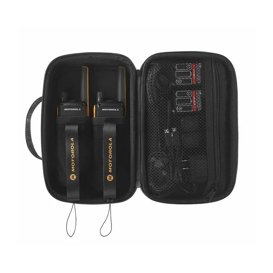 Motorola Talkabout T82 Extreme MOTO82E 2 tk 16-kanaliline must/oranž IPX4 PMR-käsiraadiokomplekt 10 km ulatusega – 4