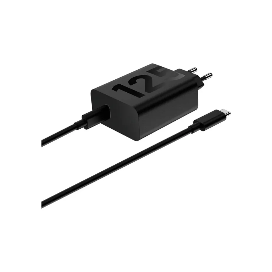 Motorola TurboPower PG38C06280 125W universaalne must USB-C AC kiirlaadija (GaN, 1 m kaabel, EU pistik, sisend 100–240 V, 1 seade) - 2