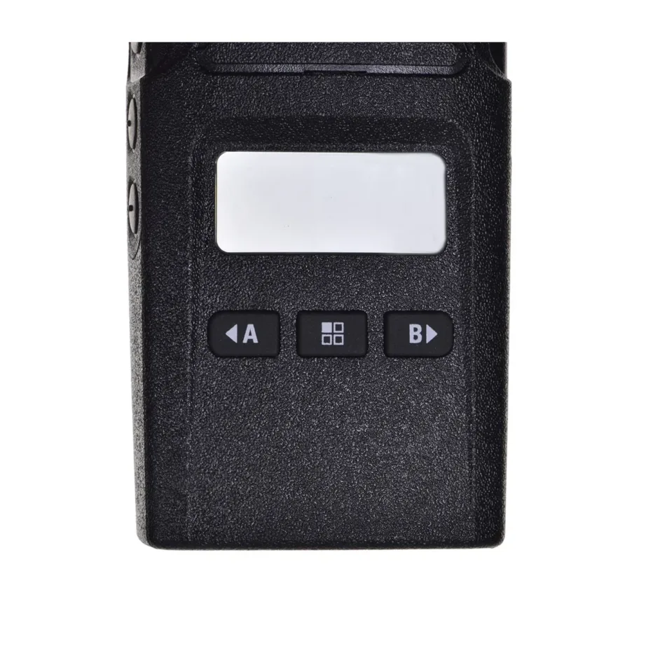 Motorola XT460 16-kanaliline IP55 must PMR käsiraadio, 0,5 W saatja, laetav NiMH aku, LED-ekraan, profikasutuseks – 15