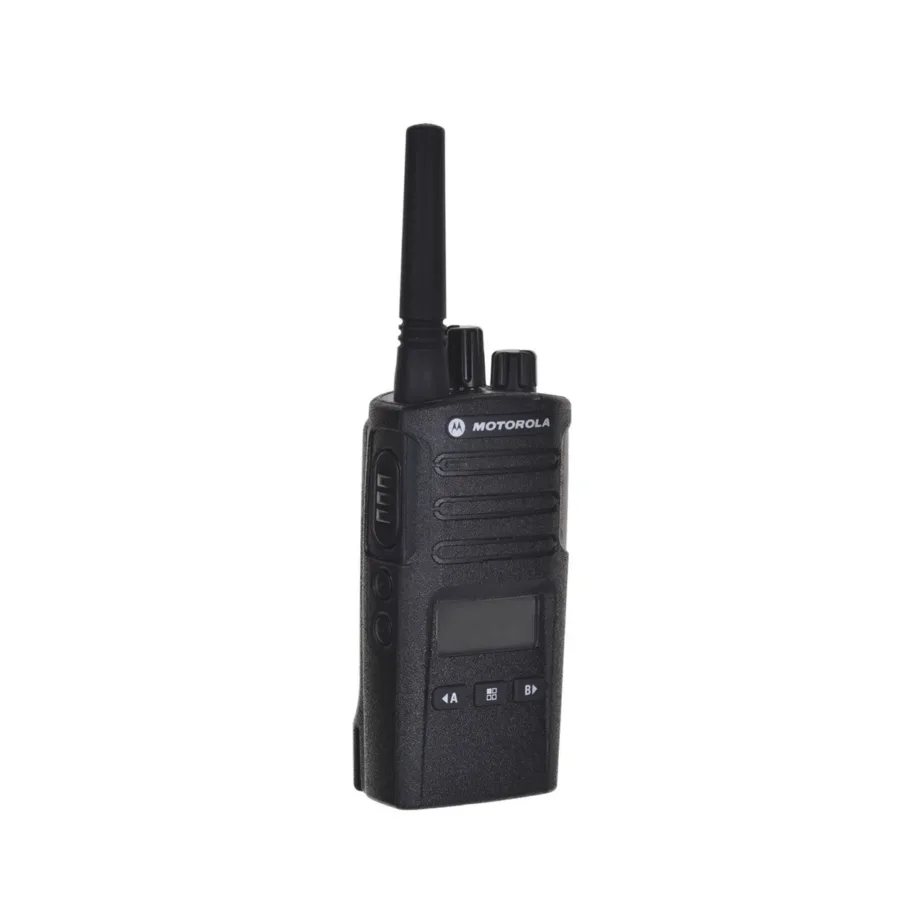 Motorola XT460 16-kanaliline IP55 must PMR käsiraadio, 0,5 W saatja, laetav NiMH aku, LED-ekraan, profikasutuseks