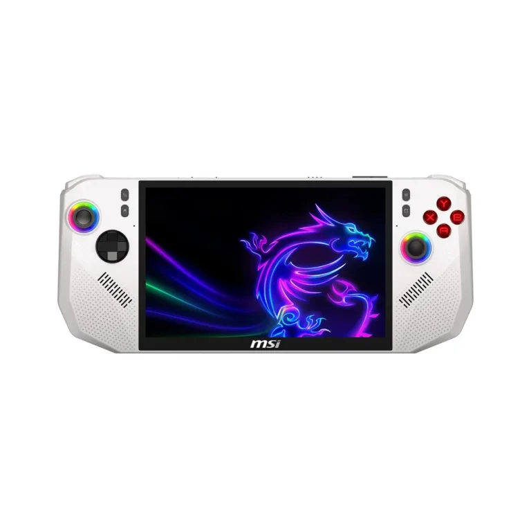 MSI Claw A8 BZ2EM-025PL 8'' 1TB valge kaasaskantav mängukonsool, AMD Ryzen Z2 Extreme, 24GB RAM, FHD+ puuteekraan, Wi-Fi 7, Windows 11 Home
