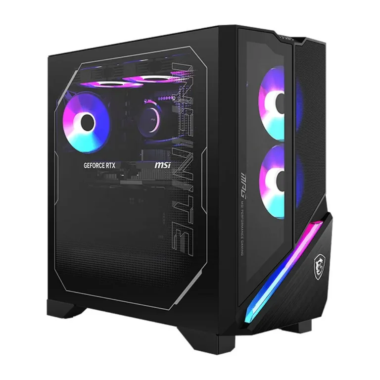 MSI MPG Infinite X3 AI 2NVZ9-063EU Intel Core Ultra 9 285K/32GB DDR5/1TB M.2 SSD/RTX 5090 32GB/Win11 must lauaarvuti mänguritele (235x481x485 mm)