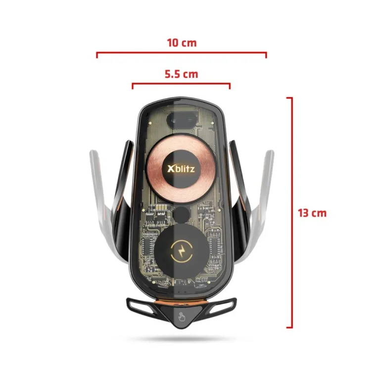 Must auto peatoe hoidik Xblitz FX6 nutitelefonidele ja tahvlitele, 360° pööratav, kuni 7.9'' ekraanile