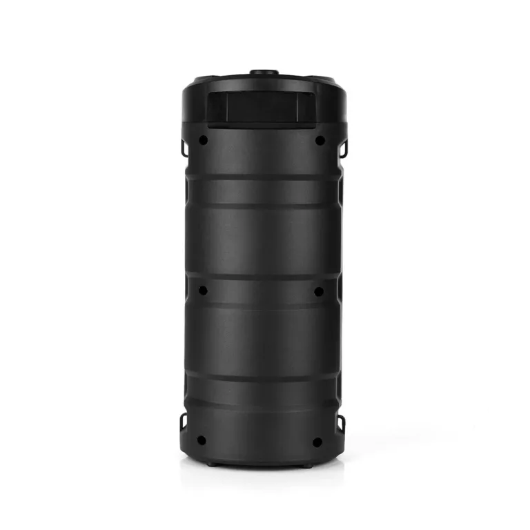 Must Bluetooth-kaasaskantav kõlar Media-Tech PARTYBOX KEG BT MT3165 V2.0 40 W, Bluetooth 5.0, FM-raadio, microSD, USB, 8-tunnine aku, LED-ekraan, must, 170x170x395 mm