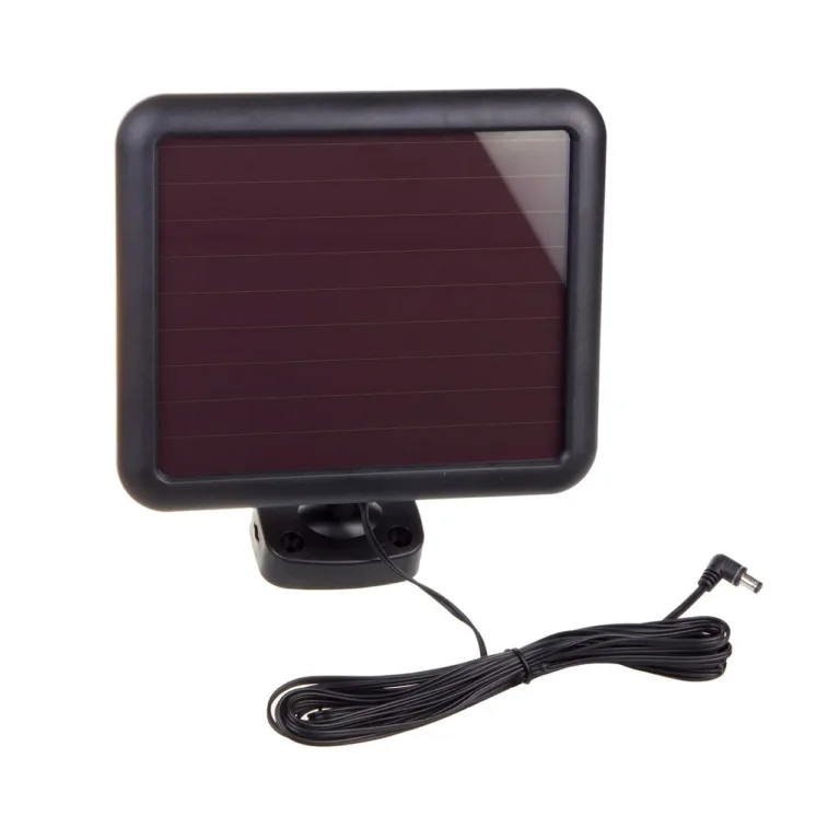 Must päikesepatareiga LED seinavalgusti Maclean MCE442, liikumis- ja hämarustundlik, IP44, 6W, 6000K, seinapaigaldusega, 6 h aku kestusega