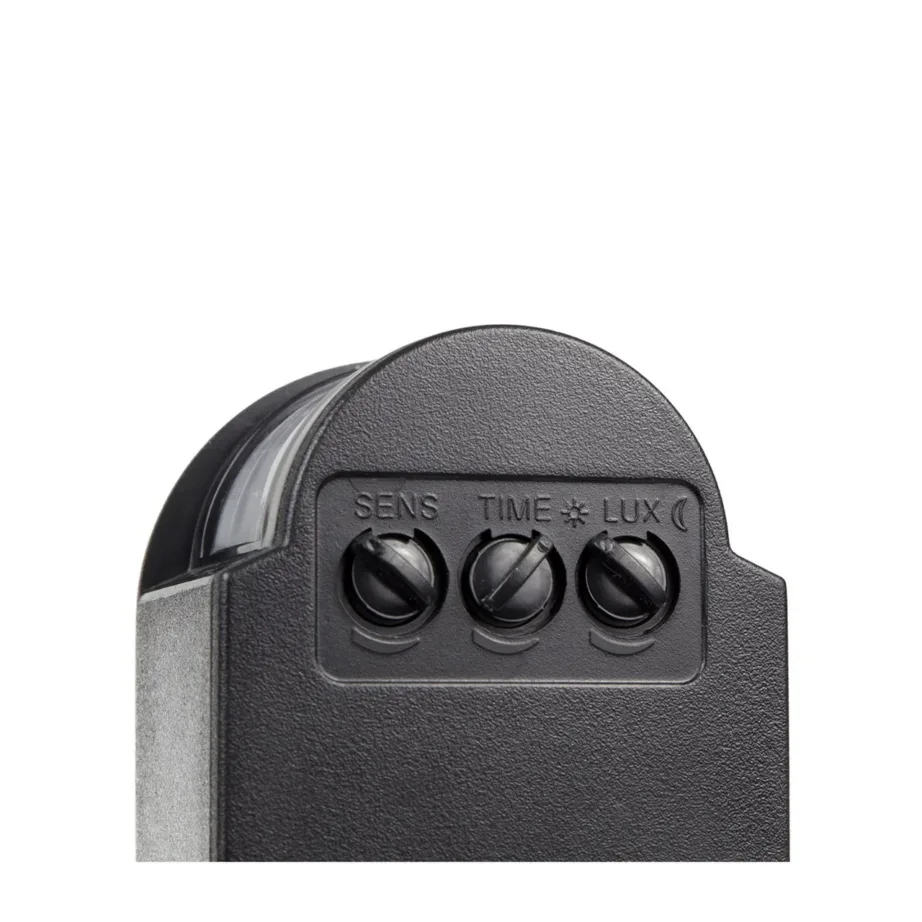 Must päikesepatareiga LED seinavalgusti Maclean MCE442, liikumis- ja hämarustundlik, IP44, 6W, 6000K, seinapaigaldusega, 6 h aku kestusega – 5